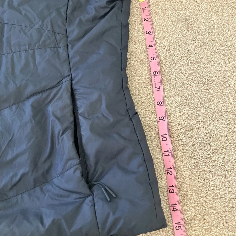 The North Face Blue Zip Up Quilted Packable Jacket Men’s‎ Size XL